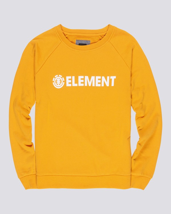 0 Logic - Sweatshirt for Women Yellow U3CRA2ELF0 Element