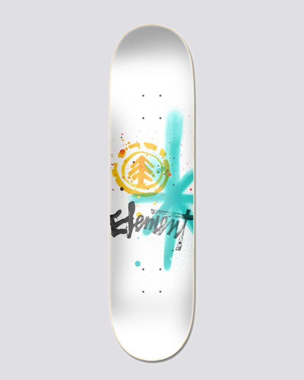 1 8" Scribs Quad - Skateboard Deck Unisex Black U4DCC8ELF0 Element