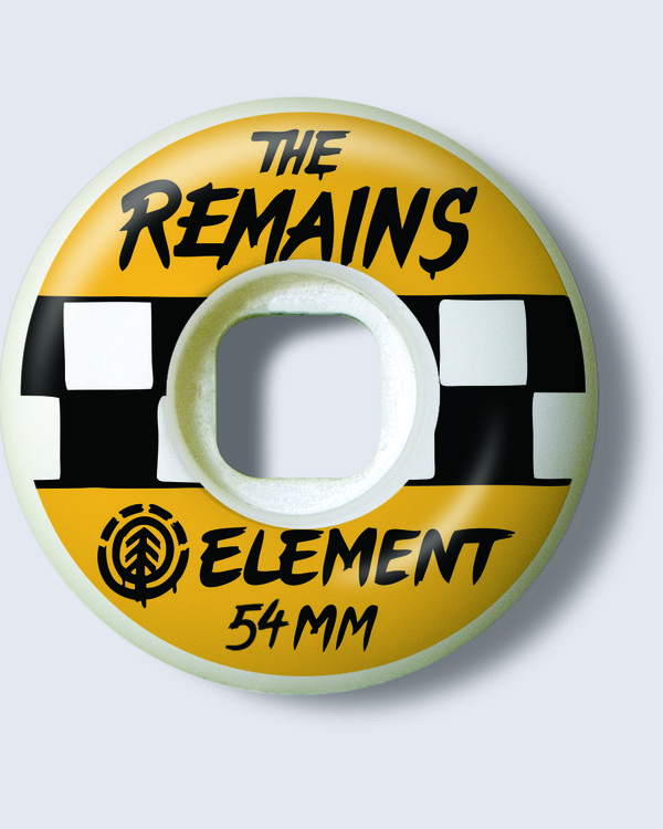 0 Timber! The Remains Timber Remains 54mm - Ruedas para skate Negro U4WHA2ELF0 Element