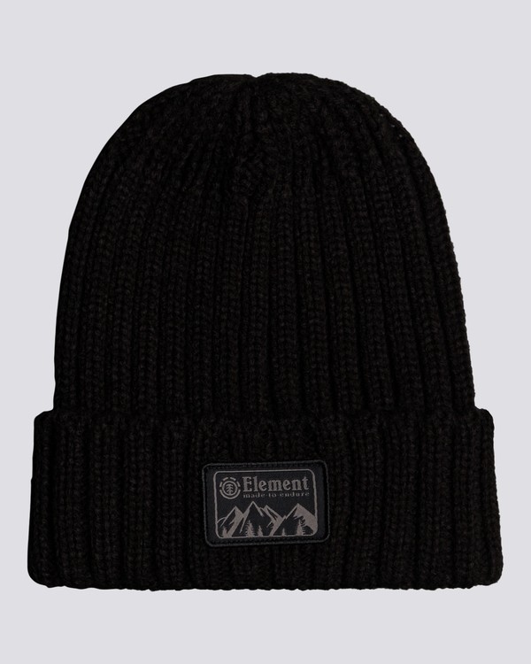 0 Counter - Beanie Unisex Black U5BNA9ELF0 Element