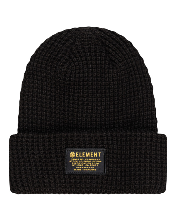 0 Burden - Beanie Unisex Black U5BNB3ELF0 Element