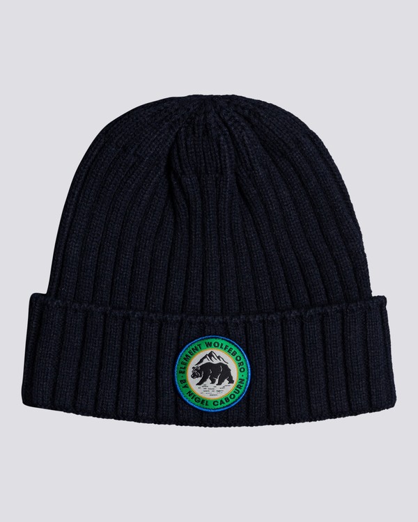 0 Nigel Cabourn - Beanie Grau U5BNB6ELF0 Element
