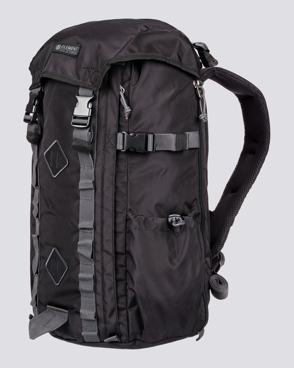 1 Ridge - Mochila Unisex Negro U5BPB9ELF0 Element