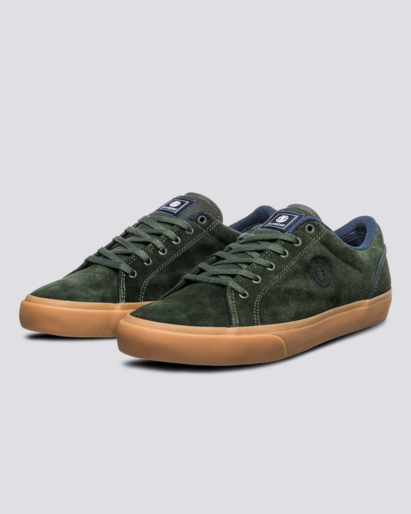 1 Creeton - Zapatos para Hombre Verde U6CRT101 Element