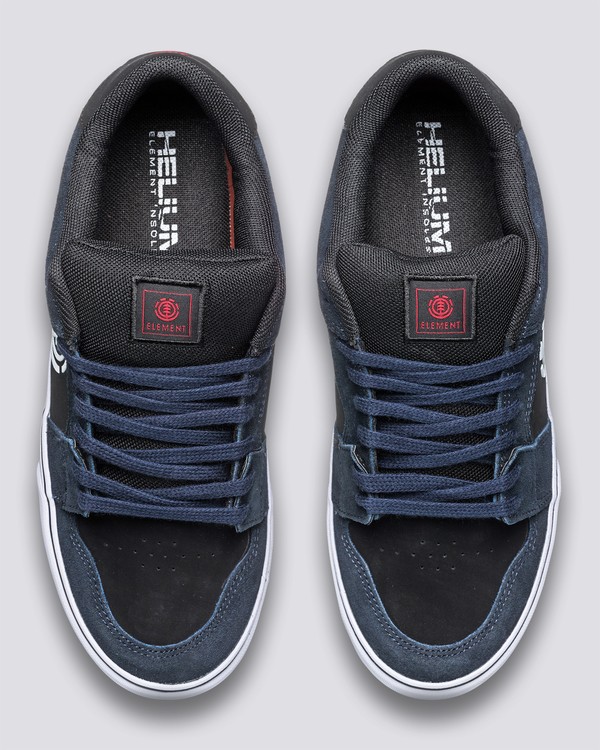 3 Heatley - Chaussures en matière recyclée et biologique pour Homme Bleu U6HEA101 Element