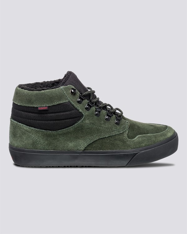 0 Wolfeboro Topaz C3 - Recycelte Bio-Mid-Top Schuhe für Männer Grün U6TM3101 Element