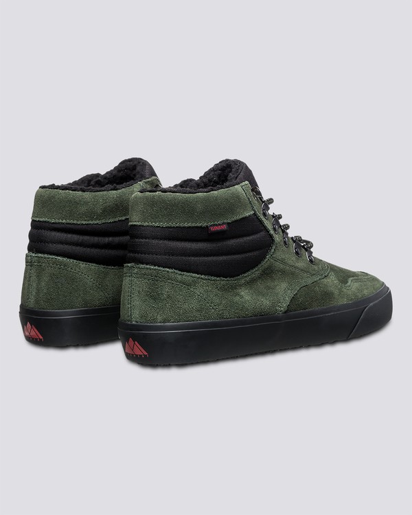 2 Wolfeboro Topaz C3 - Recycelte Bio-Mid-Top Schuhe für Männer Grün U6TM3101 Element