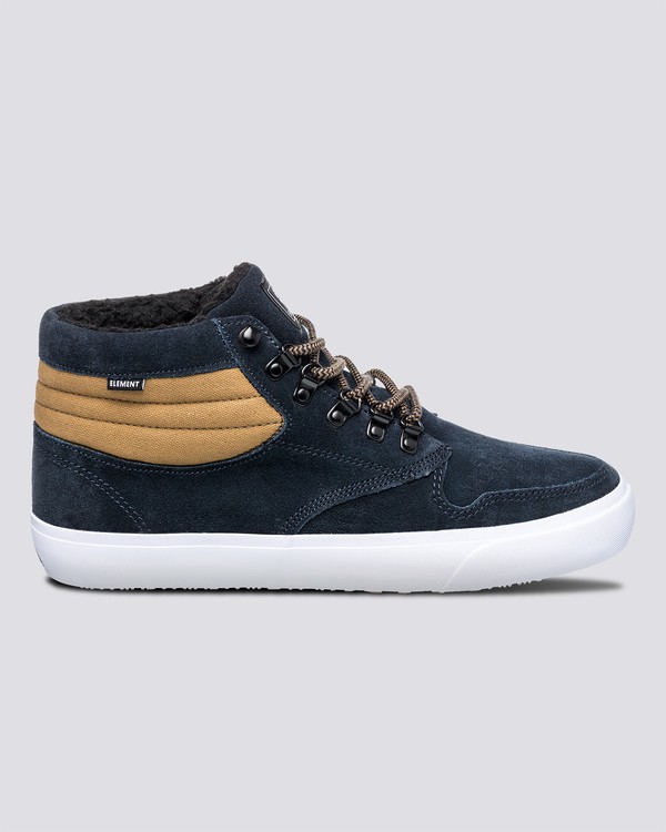 0 Wolfeboro Topaz C3 - Recycelte Bio-Mid-Top Schuhe für Männer Blau U6TM3101 Element