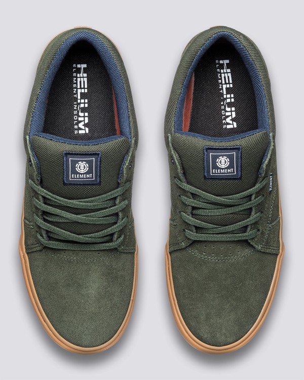 3 Wasso - Zapatos para Hombre Verde U6WAS101 Element