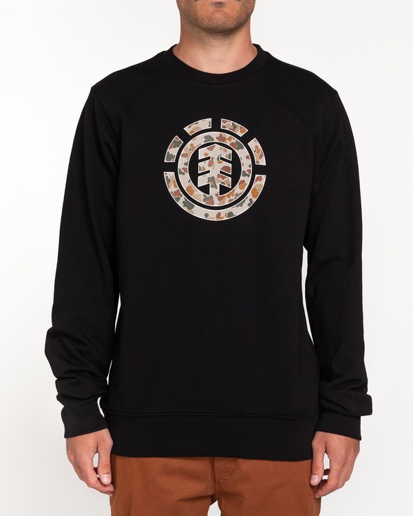 1 Sand Camo Icon - Sweatshirt für Männer Schwarz W1CRA3ELP1 Element