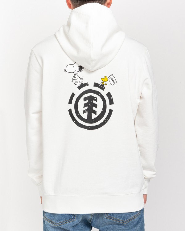 1 Peanuts Slide - Kapuzenpulli für Männer Weiss W1HOB2ELP1 Element