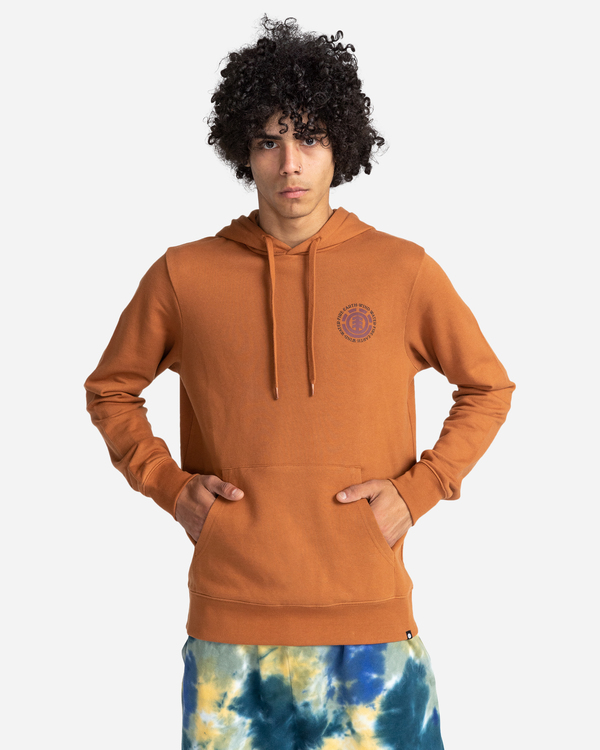 2 Seal - Sweat à capuche pour Homme Marron W1HOB8ELP1 Element