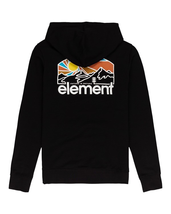 1 Sunnett - Kapuzenpulli für Männer Schwarz W1HOC5ELP1 Element