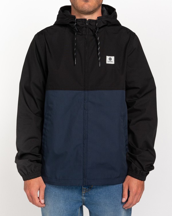 1 Wolfeboro Alder Light 2 Tones - Lightweight Water Resistant Jacket for Men Grey W1JKC1ELP1 Element