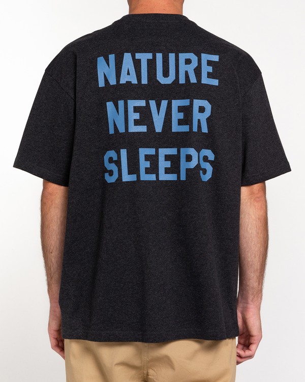 1 Forces - T-shirt pour Homme Noir W1KTA8ELP1 Element