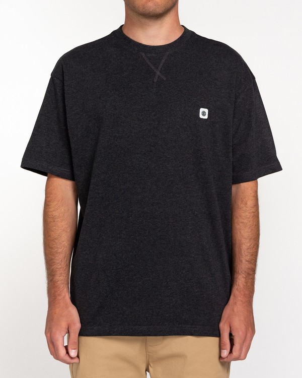 0 Forces - T-shirt pour Homme Noir W1KTA8ELP1 Element