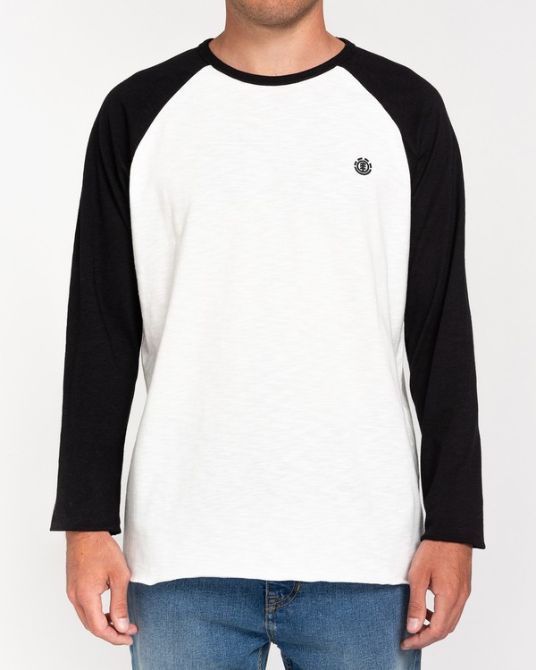 1 Blunt - Camiseta de Manga Larga para Hombre Negro W1LSB1ELP1 Element