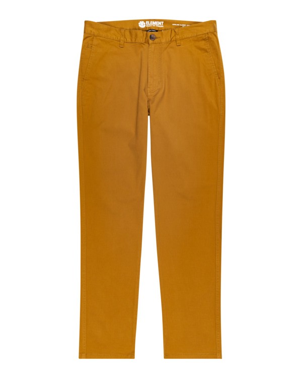 0 Howland Classic - Chino pour Homme Jaune W1PTC1ELP1 Element