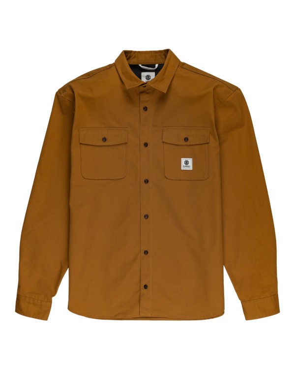 0 Builder Repreve - Long Sleeve Shirt for Men  W1SHB2ELP1 Element