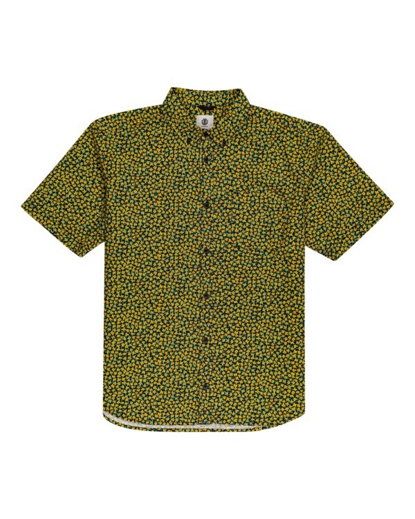 element, Meadow - Chemise manches courtes pour Homme, YELLOW WILDFLOW (4640) 0 Meadow - Chemise manches courtes pour Homme Jaune W1SHC2ELP1 Element