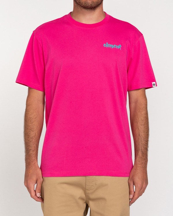 2 Henke - T-Shirt for Men Pink W1SSH6ELP1 Element