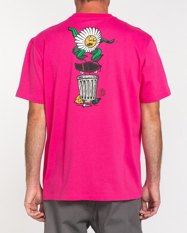 element, Canfield - Camiseta para Hombre, FUSHIA RED (4620) 3 Canfield - Camiseta para Hombre Rosa W1SSH8ELP1 Element