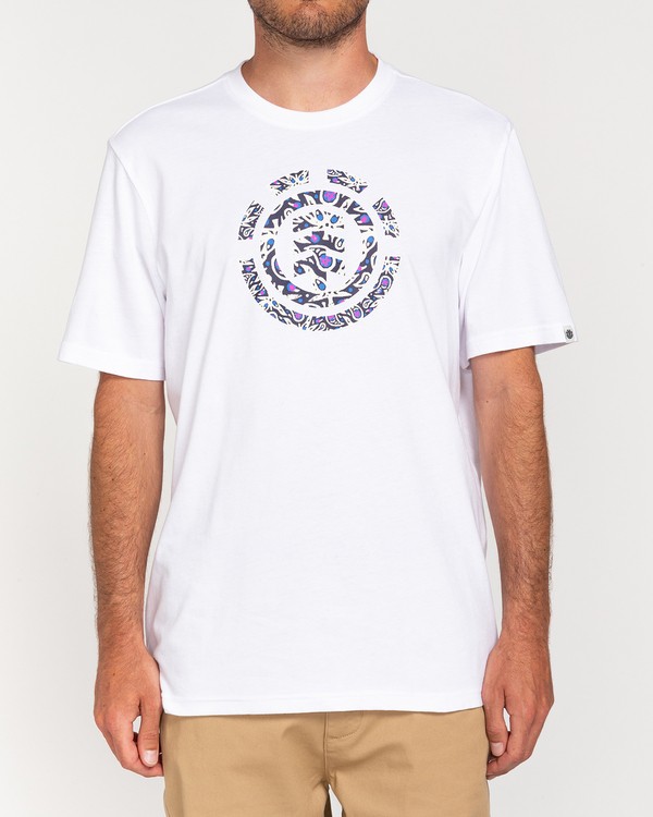 1 Maple Icon - T-shirt pour Homme Blanc W1SSI6ELP1 Element