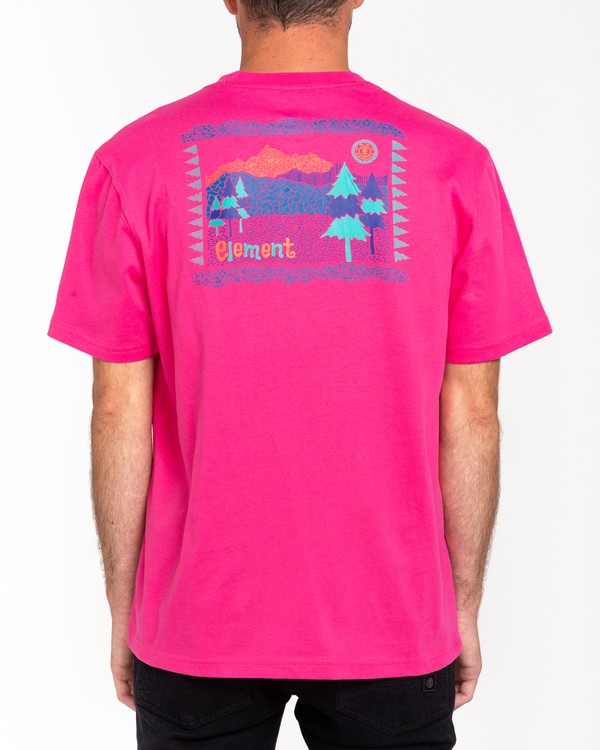 3 Altus - T-shirt pour Homme Rose W1SSL8ELP1 Element