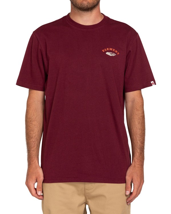 2 Spera - T-Shirt for Men Red W1SSM6ELP1 Element