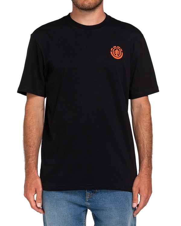 2 Kinwood - T-Shirt for Men Black W1SSM8ELP1 Element