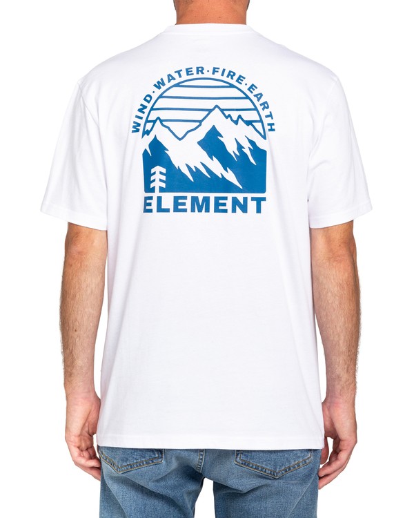 3 Foxwood - T-shirt pour Homme Blanc W1SSN9ELP1 Element