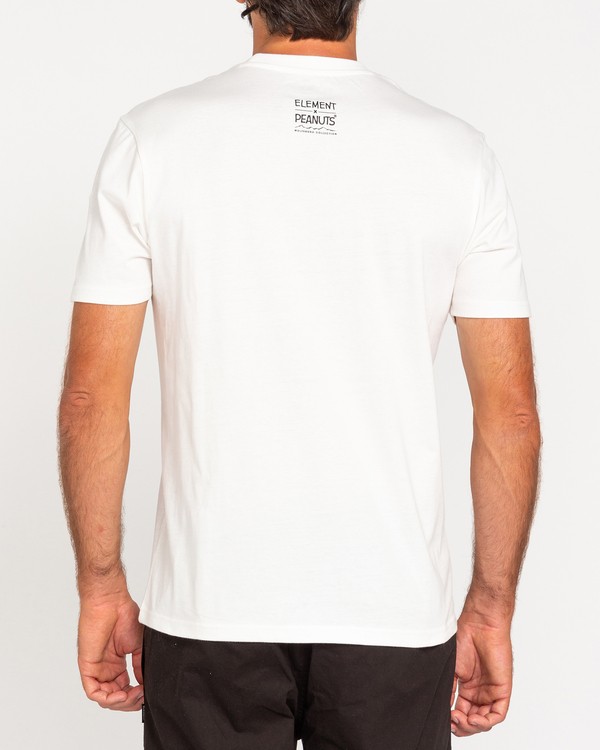 3 Peanuts Element - T-Shirt for Men White W1SSO5ELP1 Element