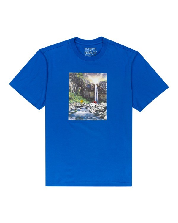 0 Peanuts Adventure - T-Shirt for Men Blue W1SSO6ELP1 Element