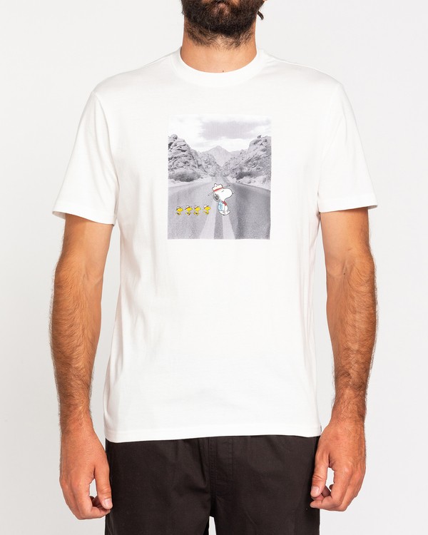 2 Peanuts Adventure - T-Shirt for Men White W1SSO6ELP1 Element