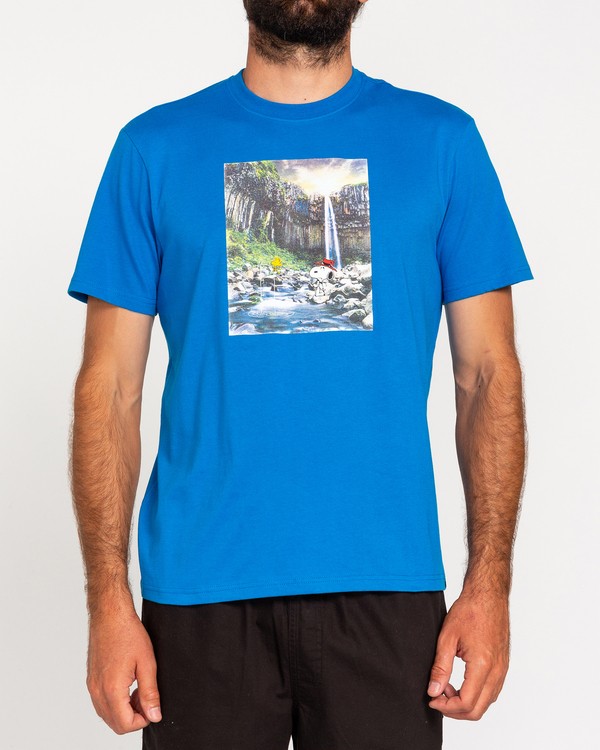 1 Peanuts Adventure - T-Shirt for Men Blue W1SSO6ELP1 Element