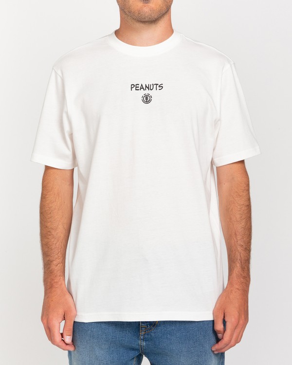 2 Peanuts Kruzer - Camiseta para Hombre Blanco W1SSO9ELP1 Element