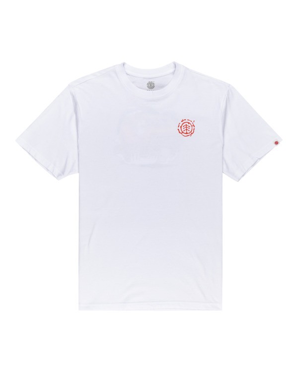 0 Van Run - T-shirt pour Homme Blanc W1SSP7ELP1 Element
