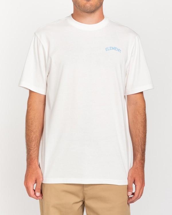 0 Peanuts Emerge - Camiseta para Hombre Blanco W1SSP8ELP1 Element
