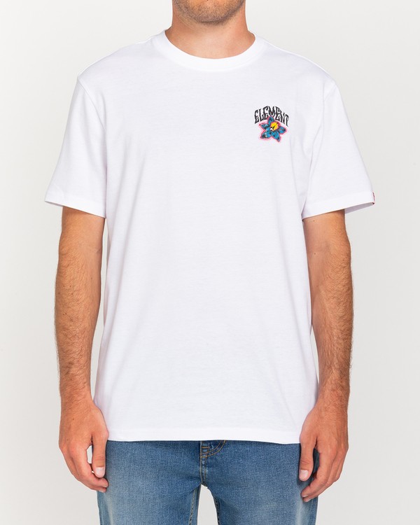 2 L'Amour Supreme Bashooka - T-Shirt White W1SSR3ELP1 Element