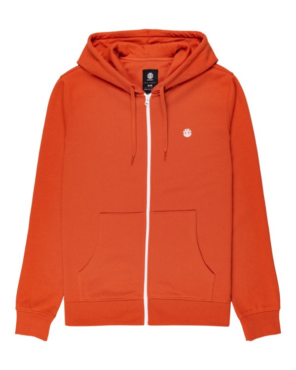 0 Cornell Classic - Sweat à capuche zippé Rouge W1ZHB4ELP1 Element
