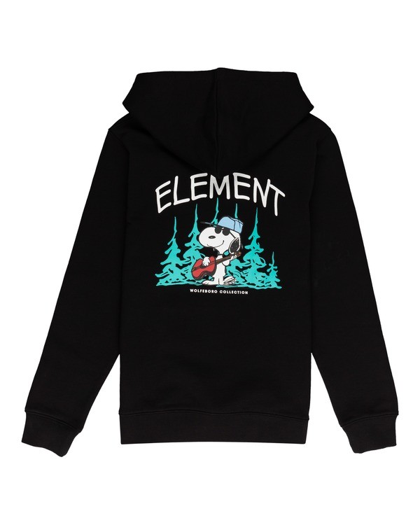 1 Peanuts Good Times - Felpa con cappuccio da Ragazzo  W2HOB4ELP1 Element