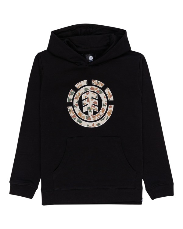 0 Sand Camo Icon - Hoodie for Boys Black W2HOB6ELP1 Element