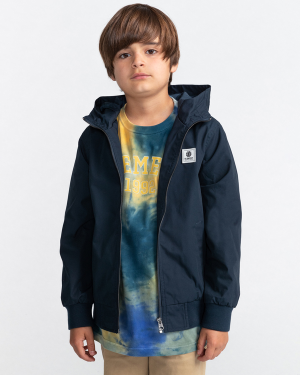 2 Wolfeboro Dulcey Light - Chaqueta ligera y resistente al agua para Chicos Gris W2JKA5ELP1 Element