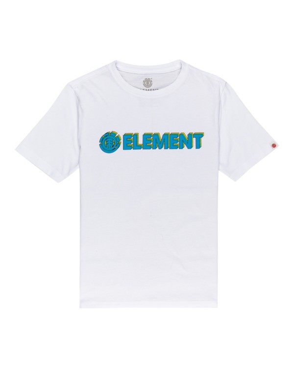 0 Blazin 3D - T-shirt pour Garçon Blanc W2SSD3ELP1 Element