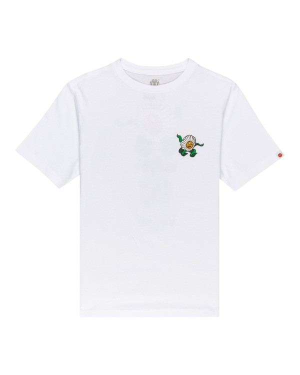 0 Canfield - Camiseta para Chicos Blanco W2SSD6ELP1 Element