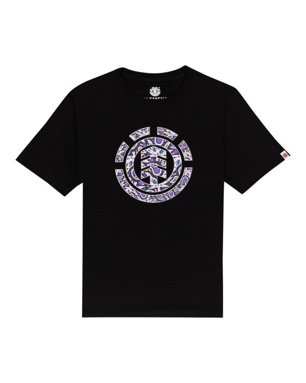 0 Maple Icon - T-shirt pour Garçon Noir W2SSE1ELP1 Element