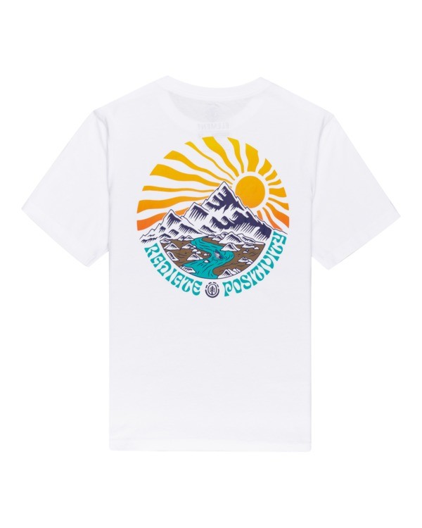 1 Balmore - Camiseta para Chicos Blanco W2SSE4ELP1 Element