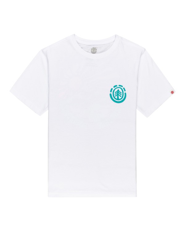 0 Balmore - Camiseta para Chicos Blanco W2SSE4ELP1 Element