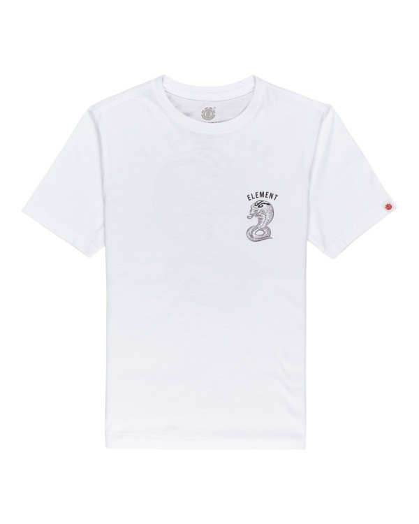 element, Karlov - Camiseta para Chicos, OPTIC WHITE (3904) 0 Karlov - Camiseta para Chicos Blanco W2SSF2ELP1 Element