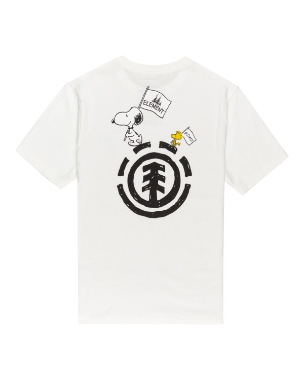 1 Peanuts Slide - T-shirt pour Garçon Blanc W2SSF3ELP1 Element